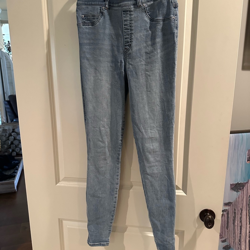 Spanx Skinny Leg Jeans Light Wash